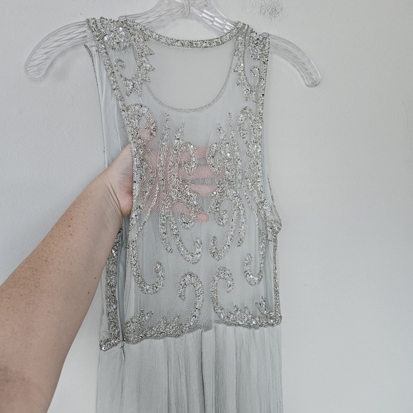 Kimchi Blue Alexandra Urban Outfitters embellished maxi dress size XS - Picture 8 of 9